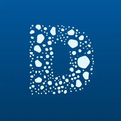 Долина цветов, сеть оптово-розничных магазинов, лого-визитка
