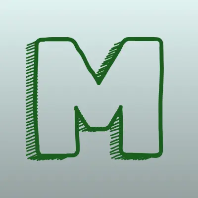 Марафон, магазин косметики, лого-визитка